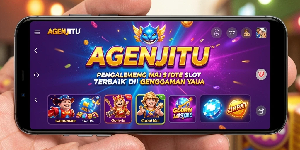 Tampilan utama gameplay AGENJITU yang menawan dan mengasyikkan.