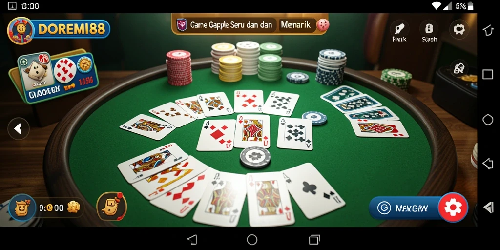 Tampilan gameplay DOREMI88 yang seru dan penuh strategi.