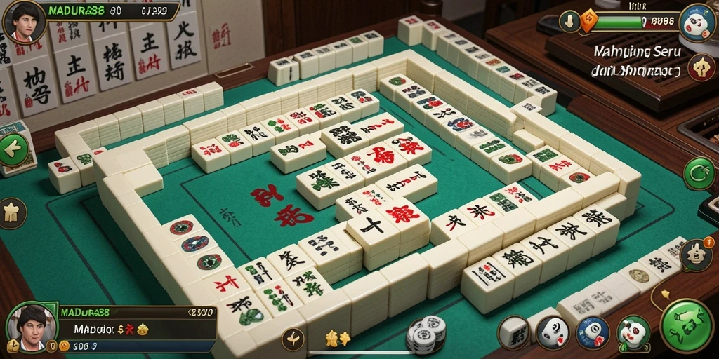 Screenshot gameplay MADURA88 yang penuh warna dan menantang.