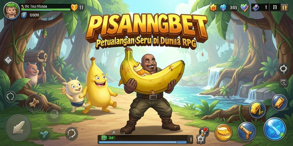 Tampilan gameplay PISANGBET yang mendebarkan di dunia RPG.