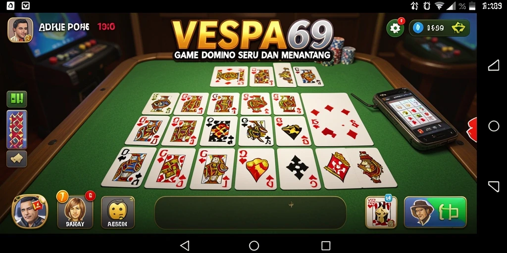 Screenshot gameplay VESPA69 yang menegangkan dan berkualitas tinggi.