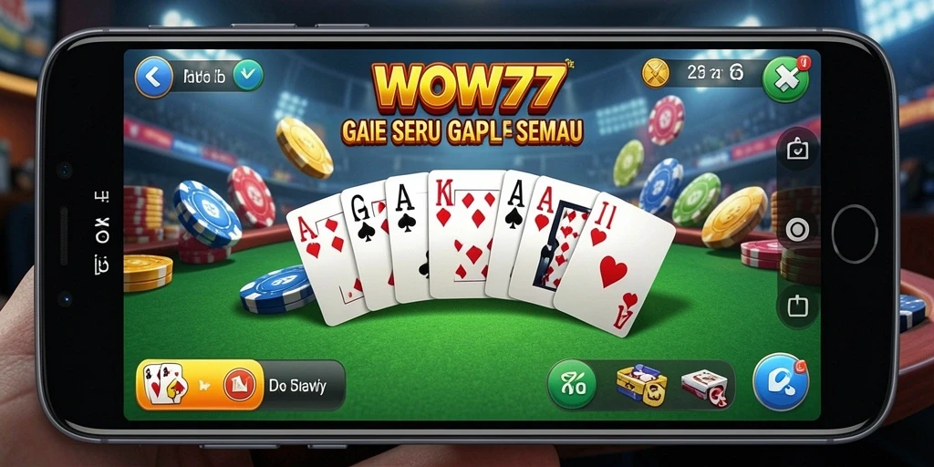 Gameplay Gaple yang menarik dengan keunggulan grafis.