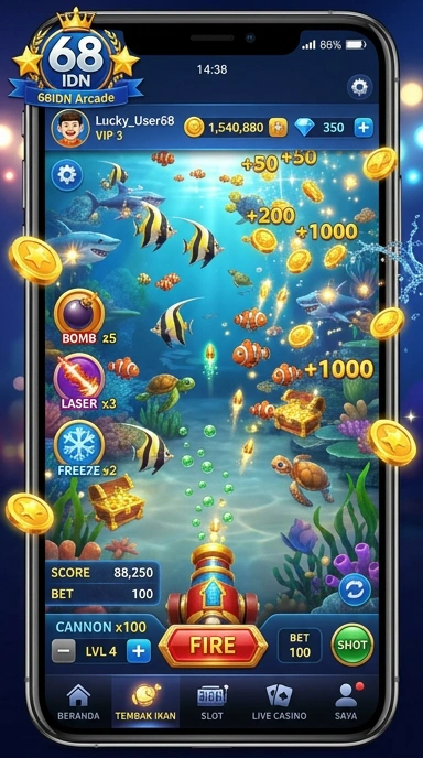 Halaman detail aplikasi di 68idn yang informatif dan jelas.